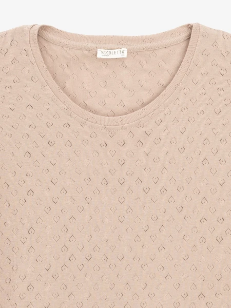 Купити Піжама жіноча Nicoletta 2XL 47611 Кавовий Артикул: 2000999576591 Фото №3