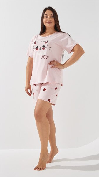 Купить Пижама женская RUBINA 6849 2XL Розовый Артикул: 2000991056527 Фото №1