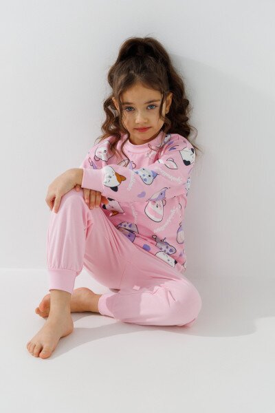 Купить Пижама для девочки Baby Life 303 86-92 см Розовый Артикул: 2000990883667 Фото №2