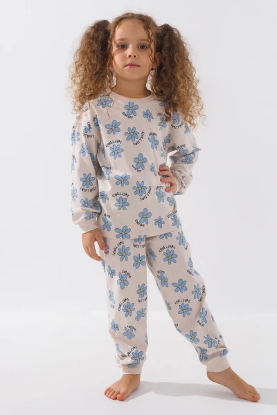Пижама для девочки Isobel PJ-31203 104 см Бежевый (2000990784407A)