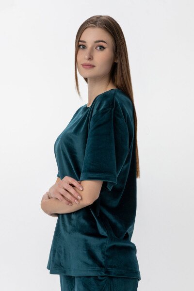 Купить Пижама женская Fleri F60144 48 Зеленый (2000990159007A) Артикул: 2000990159007 Фото №4