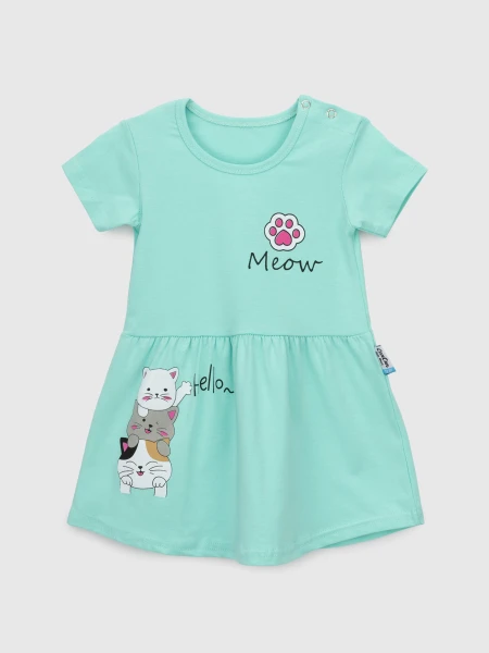 Платье для девочки Baby Show 13152 68 см Мятный (2000990473851S)