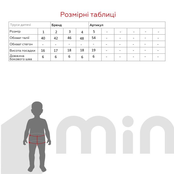 Купить Плавки для девочки TREBA A690 1 год Белый (2000990372567S) Артикул: 2000990372567 Фото №4
