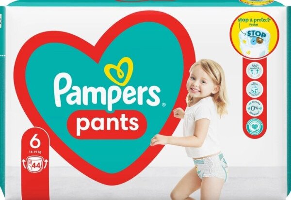 Підгузки-трусики Pampers Pants 44 шт. 14-19 кг (8006540069356)