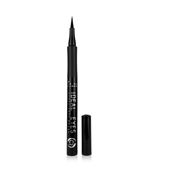 Підводка фломастер для очей Colour Intense IDEAL EYES Сатинова чорна (4823083008291)
