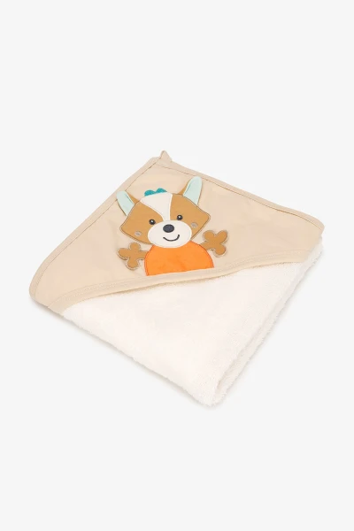 Купити Рушник Unisex з кутком Ramel 346 Бежевий (2000990746221A) Артикул: 2000990746221 Фото №4
