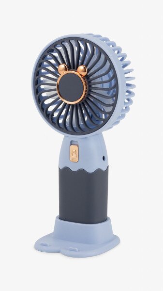 Портативний вентилятор Mini Fan-210 Блакитно-синій