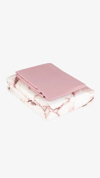 Купить Постельное белье Двуспальное LeLIT P-0167 200х215 см Розовый Артикул: 2000000285856 Фото №3