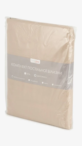 Купити Постільна білизна Півтораспальна HOME LINE 173950 150 х 215 см Бежевий Артикул: 4820166164769 Фото №4