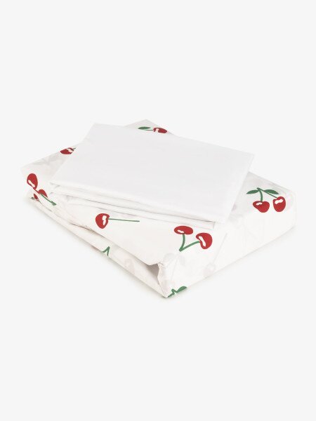 Купить Постельное белье Полуторное LeLIT P-0226 150х215 см Белый Артикул: 2000000322858 Фото №1