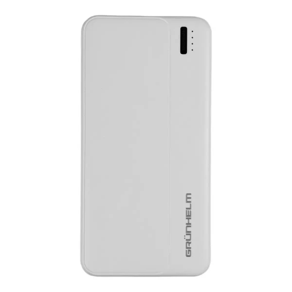 Купить Повербанк GRUNHELM GP-10W 10.000 mAh Белый Артикул: 6990001375181 Фото №1