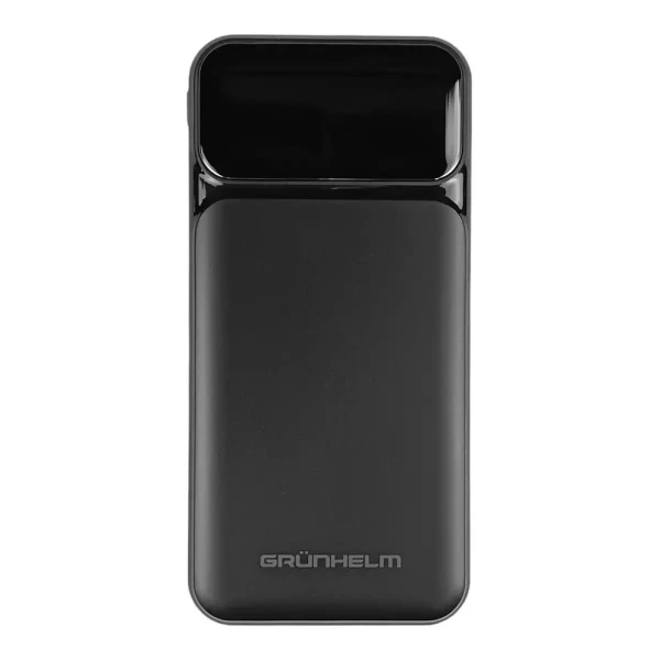 Купить Повербанк GRUNHELM GP-10BQC 10000 mAh; быстрая зарядка 22.5W Черный Артикул: 6990001375273 Фото №1