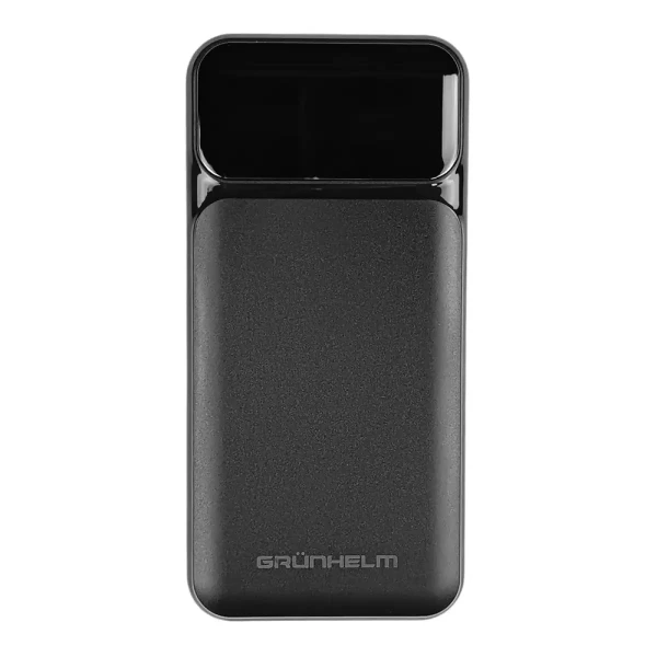 Купить Повербанк GRUNHELM GP-20BQC 20000 mAh; быстрая зарядка 22.5W Черный Артикул: 6990001375303 Фото №1