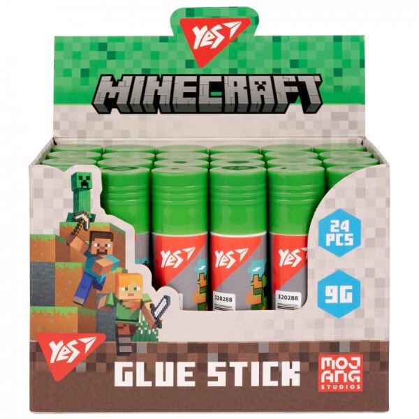Клей-олівець &quot;Minecraft&quot; Yes 320288 Різнокольоровий
