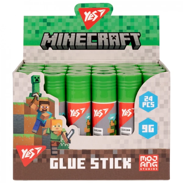 Купить Клей-карандаш "Minecraft" Yes 320288 Разноцветный Артикул: 5056574433862 Фото №1