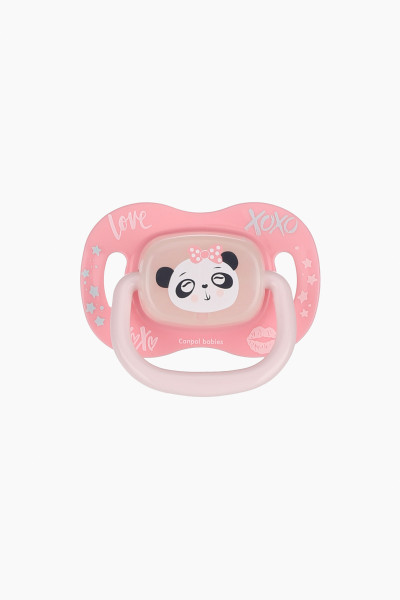 Пустушка силіконова симетрична 6-18 Canpol Babies EXOTIC 34/921_panda Різнокольоровий (5901691870208)