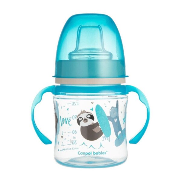 Купить Кружка тренировочная детская EasyStart Sweet Fun Canpol babies 35/207_blu Синий Артикул: 5901691813359 Фото №1