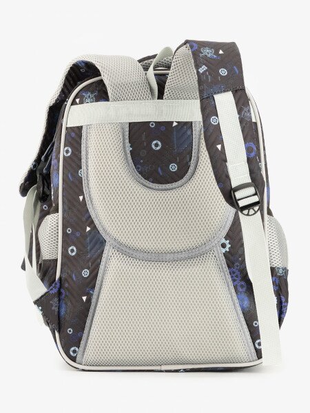 Купить Рюкзак каркасный для мальчика 811 Черно-синий Артикул: 2000999567957 Фото №3