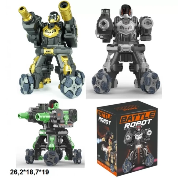 Купити Робот бойовий інтерактивний JJRC R26 Срібний Артикул: 2000999358098 Фото №1