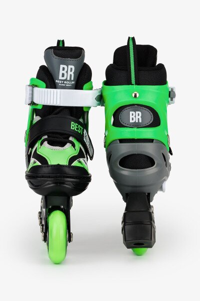 Купить Роликовые коньки Best Roller 16540-S 30-33 Зеленый Артикул: 6900066381492 Фото №4