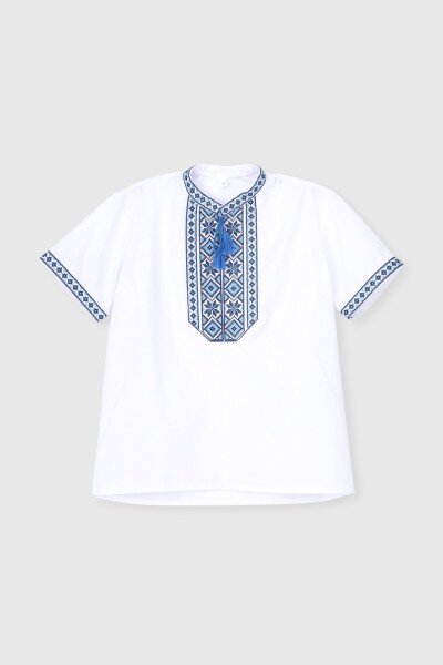 Сорочка з вишивкою КОЗАЧОК КОЗАК 104 см Блакитний (2000989883203S)(SC)