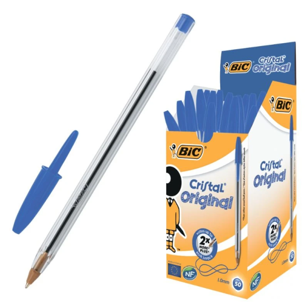 Ручка шариковая &quot;BIC&quot; Cristal bc8373609 Синий (2000989676065)(SC)