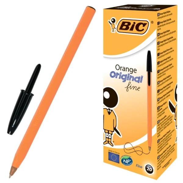 Купить Ручка шариковая "BIC" Orange 1199110114 Черный (70330101623)(SC) Артикул: 0070330101623 Фото №1