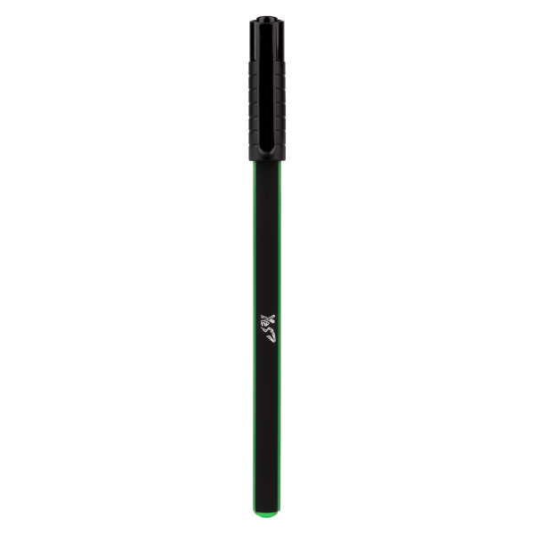 Ручка кулькова масляна &quot;Triangular Black&quot; YES 412102 25 шт. Синій (5060934560990)(SC)