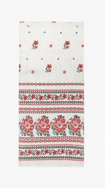 Купить Полотенце кухонное льняное "Маки" SD15732 75 х 35 см Красный Артикул: 2800000100827 Фото №2