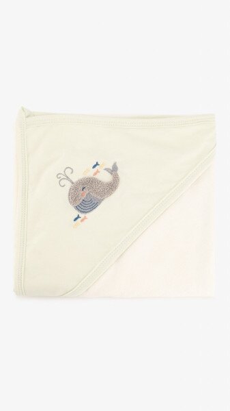 Купити Рушник Unisex з кутком для малюка Ramel 319 80 х 90 см М'ятний Артикул: 2000999332173 Фото №3
