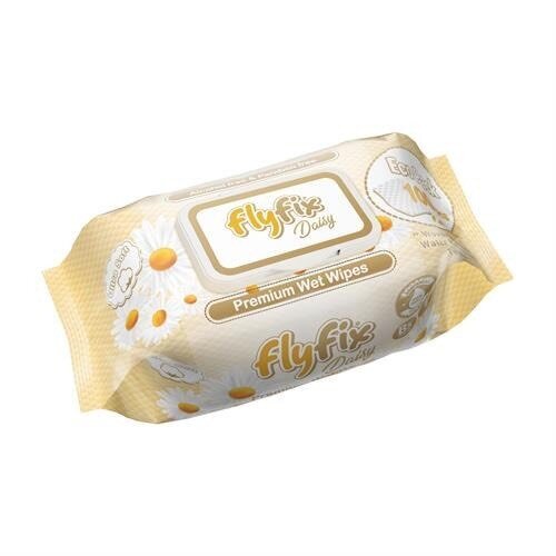 Купить Салфетки влажные детские Ромашка FlуFix 419624 100 шт. (8699415419624A) Артикул: 8699415419624 Фото №1