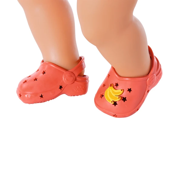 Сандалии со значками для куклы BABY BORN 831809-4 Красный
