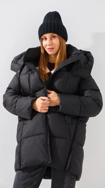 Купить Шапка женская N-2 One Size Черный Артикул: 2000999269011 Фото №3