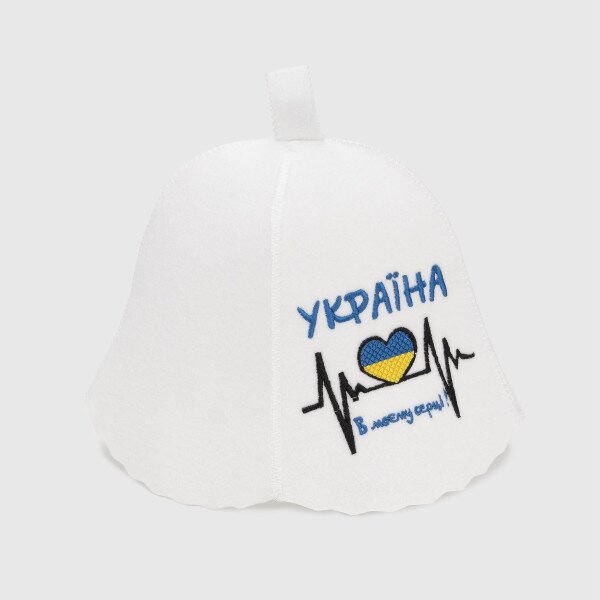 Шапка для сауни COTTONHILL Україна Білий (2000990279101A)