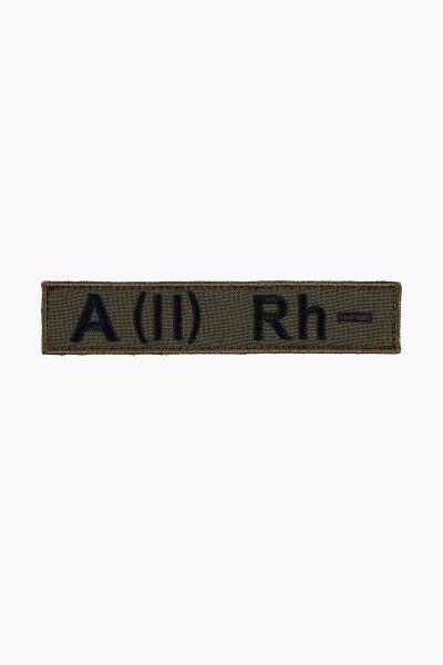 Шеврон А(ІI) Rh - олива 12 х 2,5 см (2000989177562A)