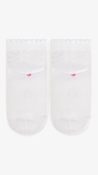 Купити Шкарпетки для дівчинки ADN Kids 1307 80-92 см Білий Артикул: 2000999220432 Фото №3