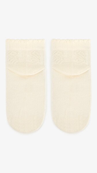 Купить Носки для девочки ADN Kids 1307 80-92 см Молочный Артикул: 2000999220463 Фото №2