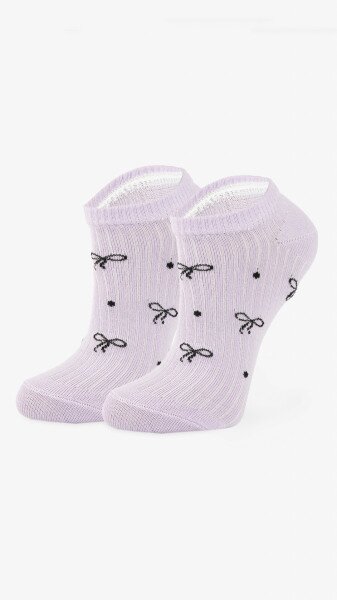 Шкарпетки для дівчинки Premier Socks Бантики 16-18 Бузковий