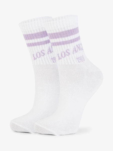 Купити Шкарпетки для дівчинки PremierSocks 16Д-1ВР 22-24 Білий Артикул: 4820203396924 Фото №1