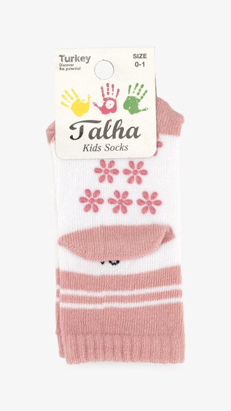Купити Шкарпетки для дівчинки Talha 475 50-80 см Рожевий Артикул: 2000999445309 Фото №4