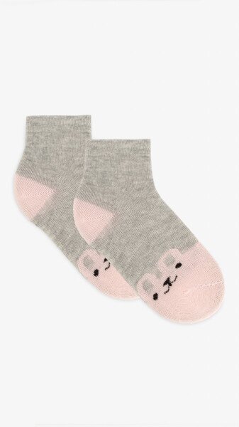 Носки для девочки Very Socks Зайчик 80-92 см Серый