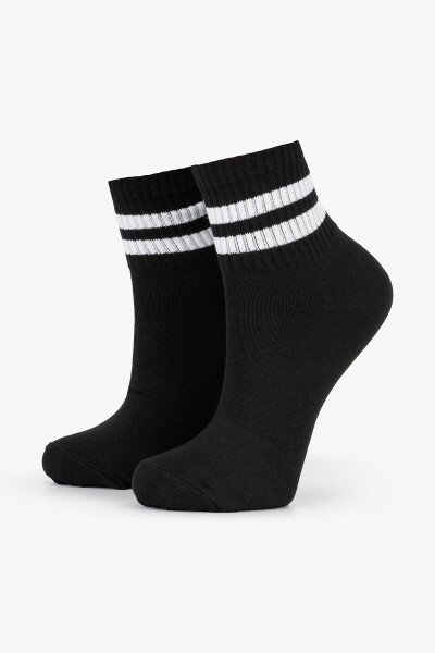 Носки женские Полоски 36-38 Черный