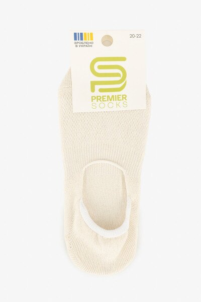 Купить Следы для девочки Premier Socks 15Д-8 16-18 Бежевый Артикул: 2000991062313 Фото №2