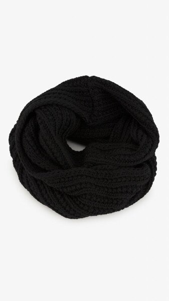 Купити Снуд жіночий 5300-88 One Size Чорний Артикул: 2000999288883 Фото №2