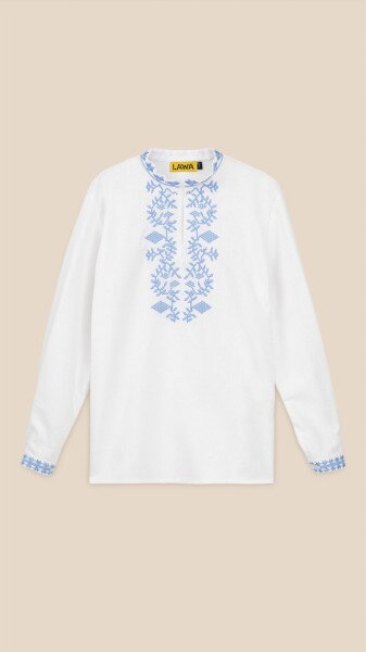 Сорочка вишиванка для хлопчика LAWA E-BB02301 152 см Білий