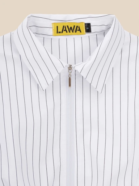 Купить Рубашка с узором женская LAWA WTC02481 S Белый Артикул: 2000999642777 Фото №2