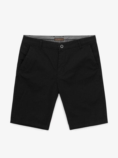 Купить Шорты однотонные мужские GENUA G01224-0019 S Черный Артикул: 2000999640322 Фото №1