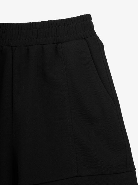 Купить Шорты трикотажные однотонные женские GENUA G01139-0027 XS Черный Артикул: 2000999539480 Фото №2