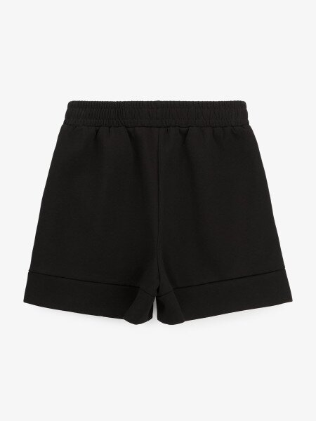 Купить Шорты трикотажные однотонные женские GENUA G01139-0027 XS Черный Артикул: 2000999539480 Фото №3