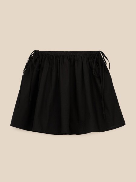 Купить Юбка мини однотонная женская LAWA WTC02493 XS Черный Артикул: 2000999620898 Фото №1